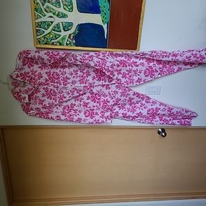 Vintage Lauea Ashley 2-piece Pajama Poeny 100% Cotton prestine